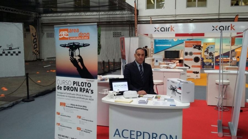 Ignacio Rubio, Presidente de ACEPDRON en DroneShow 03