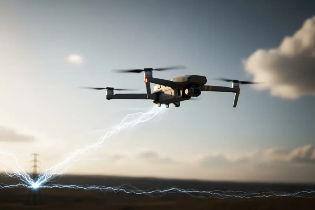 Estados Unidos redefine la autonomía de los drones con carga inalámbrica en pleno vuelo
