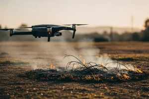Dron policial, clave en la identificación de menores responsables de incendios en Benalmádena